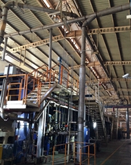 2015年1月我司压机尾气湿处理全套设备在印尼IFI纤维板业有限公司已投产验收
