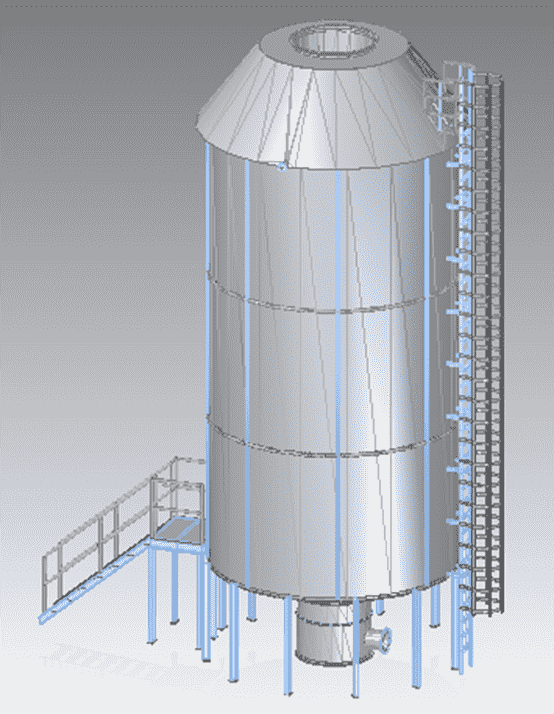回转式布袋除尘器